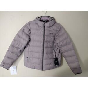 Under Armour Women's Storm Infrared‎ Hooded Down Jacket Size M Grey